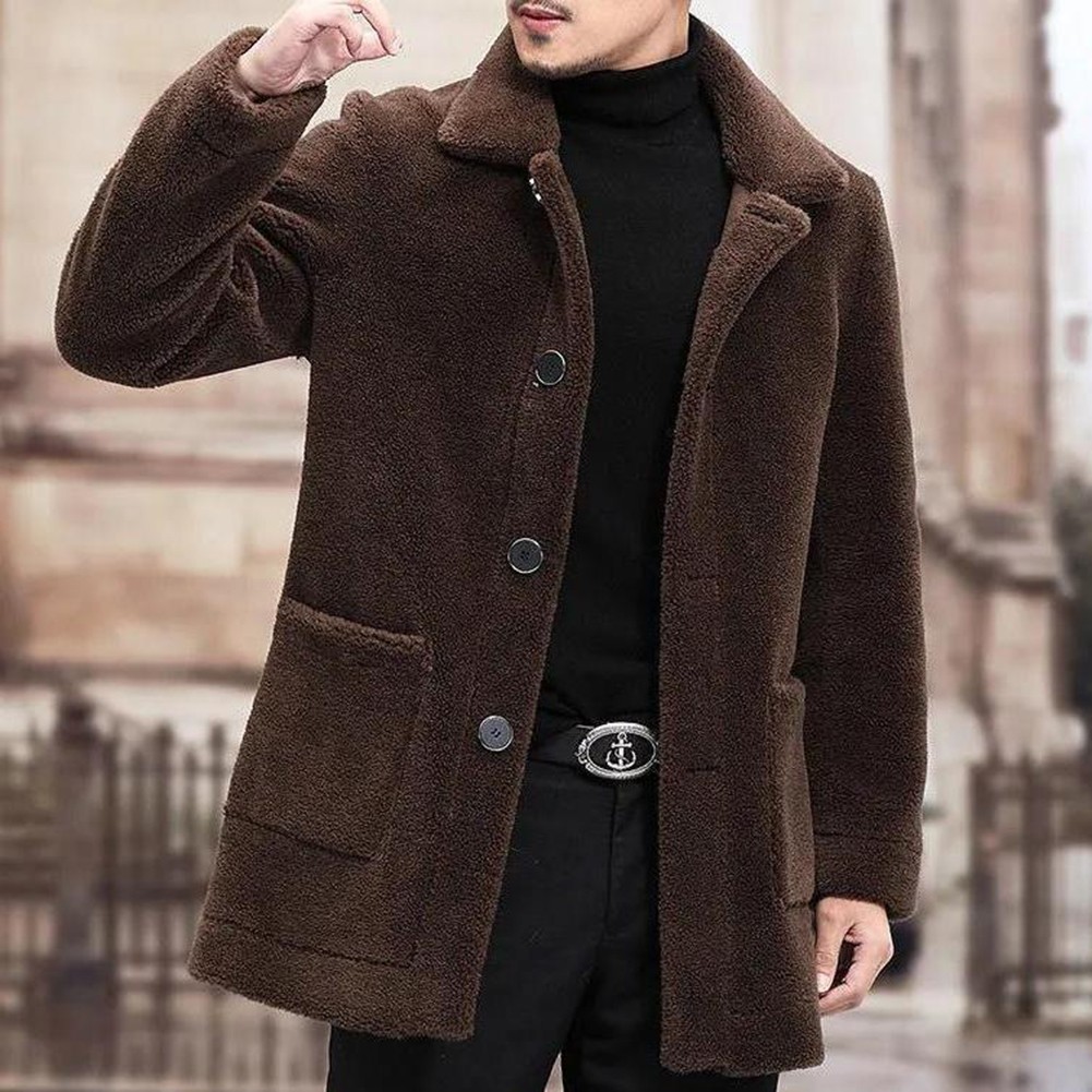Imitation Lambskin Velvet Faux Lambskin Jacket Polyester Spandex Blend