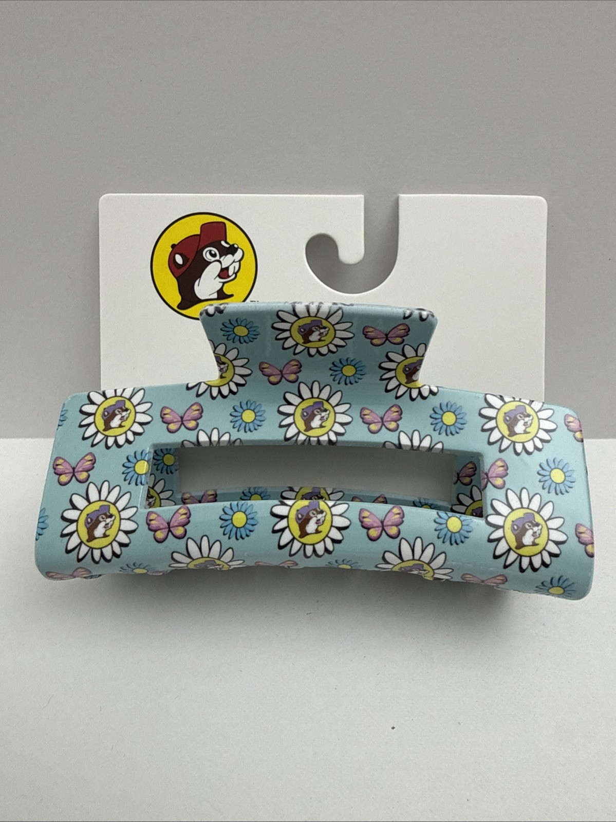 NEW 2025 BUC-EE’S Buc-ees Beaver Spring Easter Hair Clip Claw