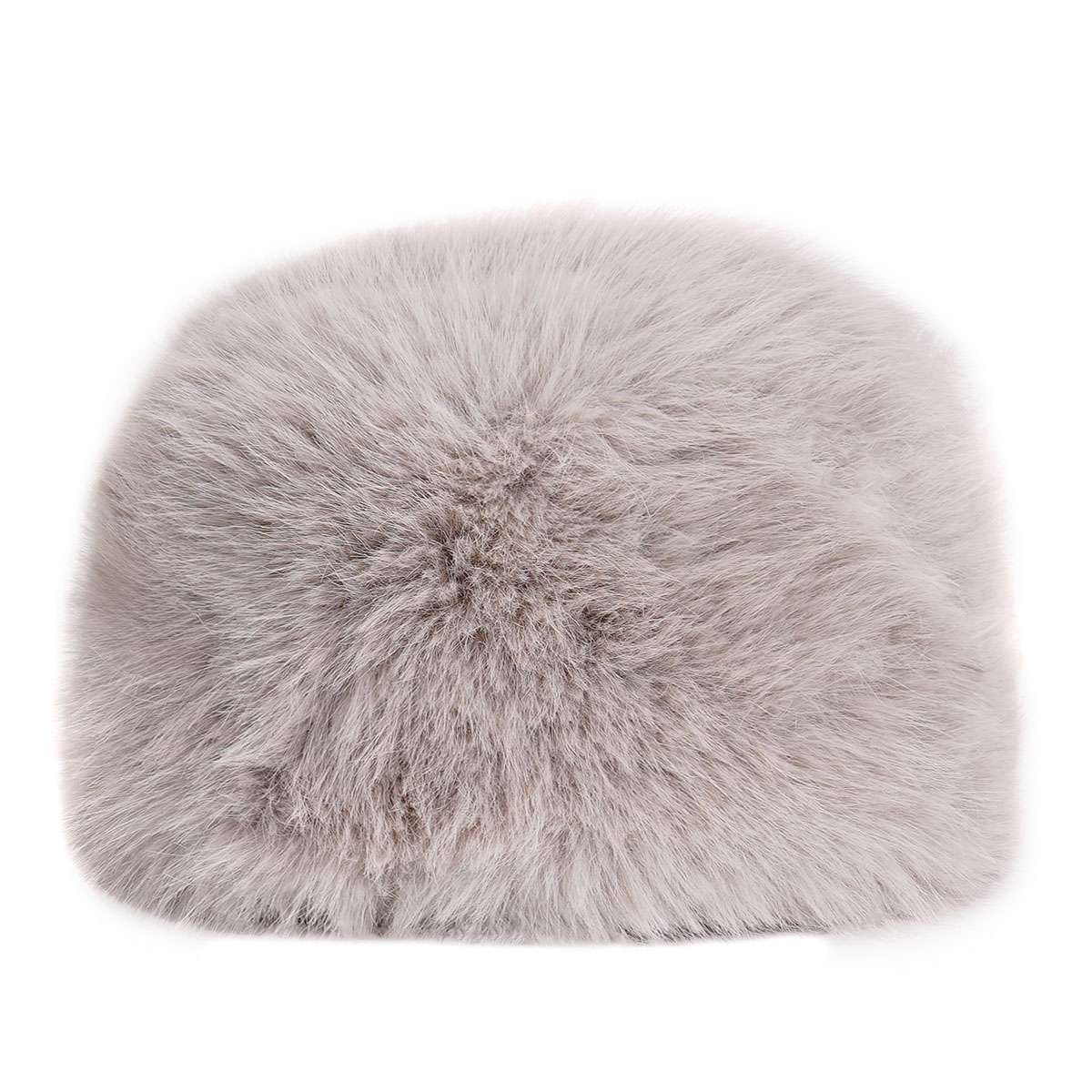 Women’s Fuzzy Bucket Hat Russian Winter Fluffy Furry Plush Faux Fur Hats Cap new