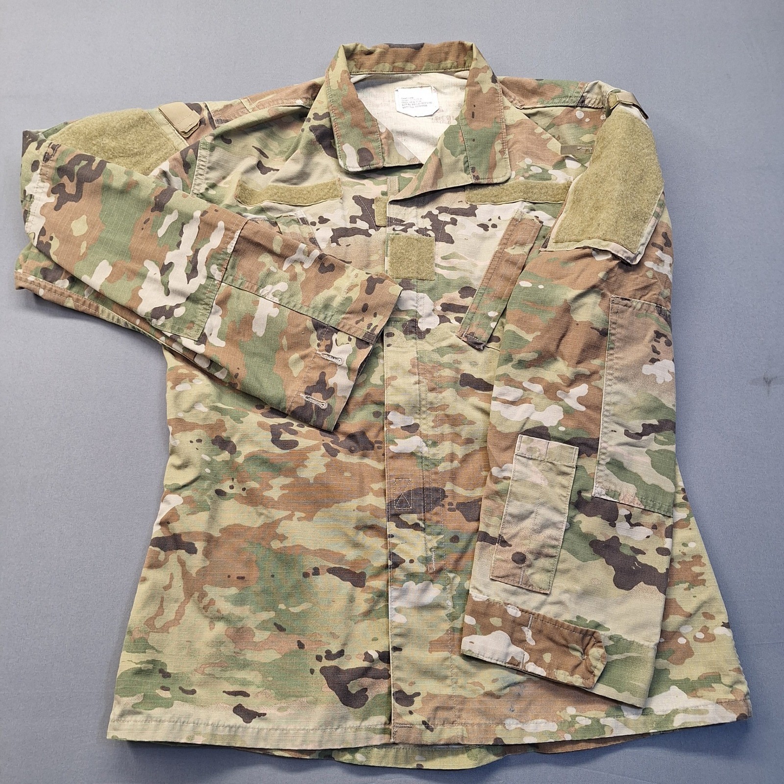 US Army ACU OCP Multicam Combat Uniform Coat Small Long Insect Guard Ripstop 86