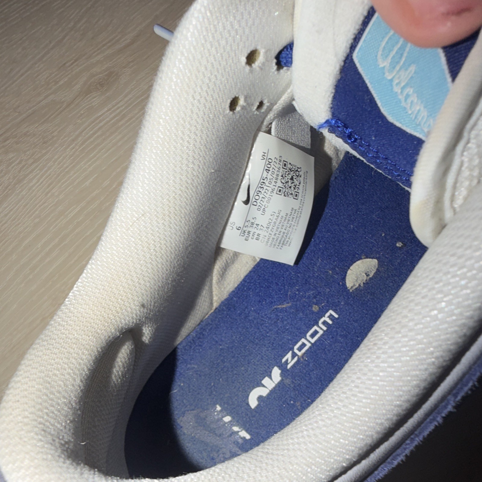 Nike SB Dunk Low Los Angeles Dodgers Blue/White Gum Low Top DO9395-400