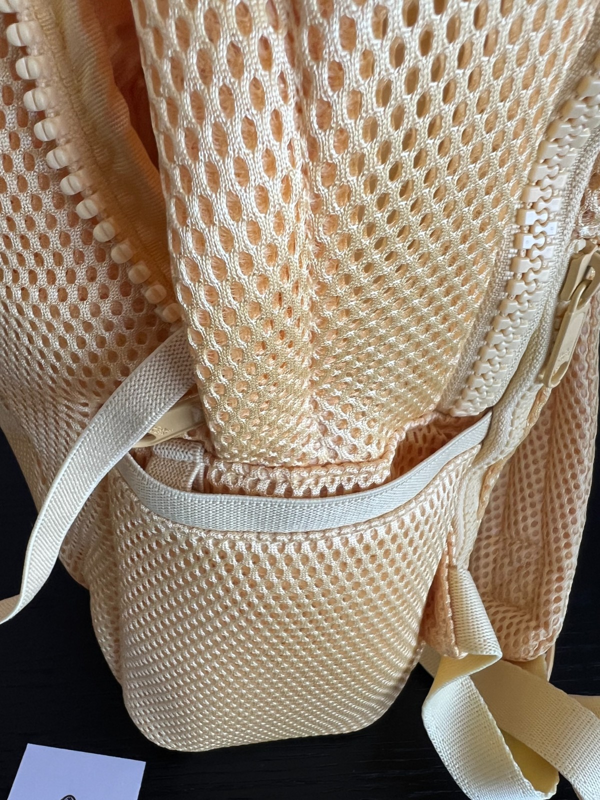 Authentic Brand New Dagne Dover Dakota Air Mesh Large Backpack in Pollen