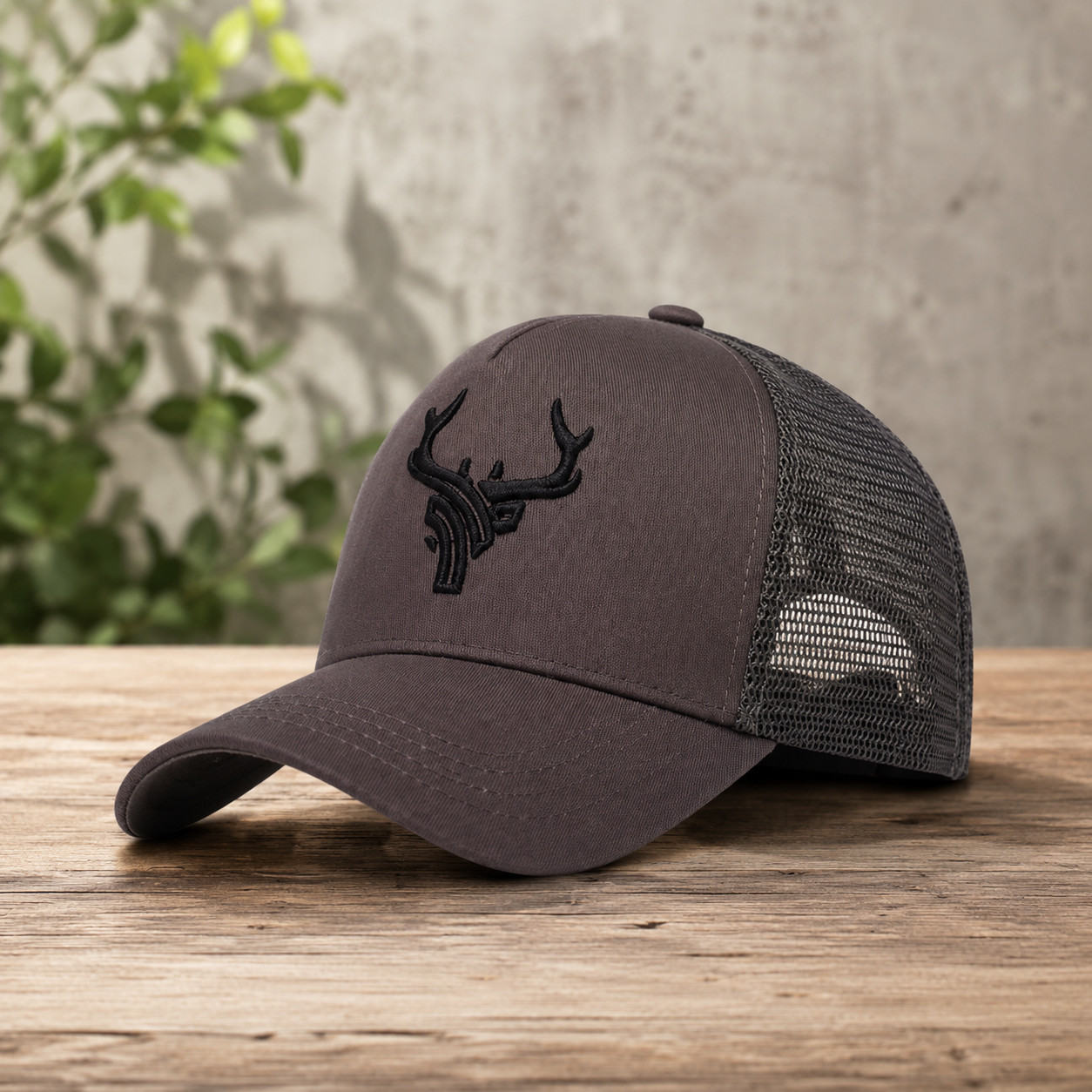 Mesh Deer Head Baseball Cap