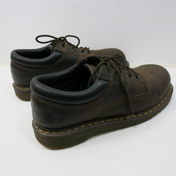 Dr. Martens UK9 Oil Tanned Leather Casual Oxfords Footwear Safety Toe Shoes 10 M