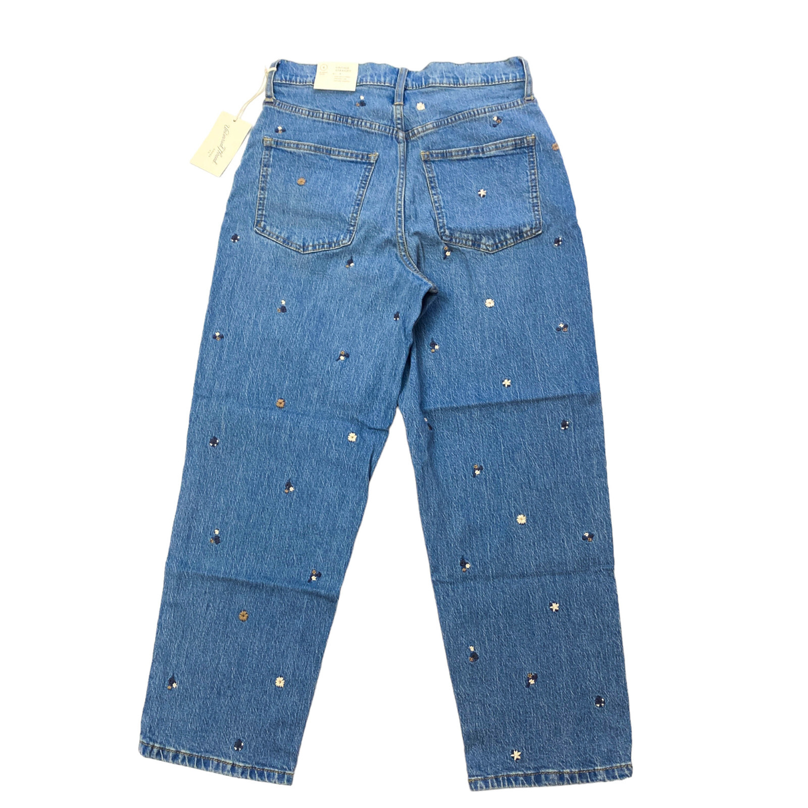 Universal Thread Womens Size 6S Vintage Straight Jeans Pockets Light Wash