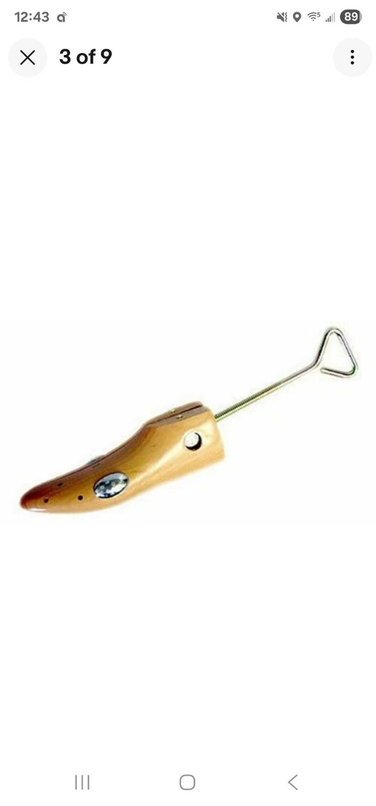 NIB Ralyn Professional Wooden Shoe Stretcher For Bunion Problems / Problem Feet