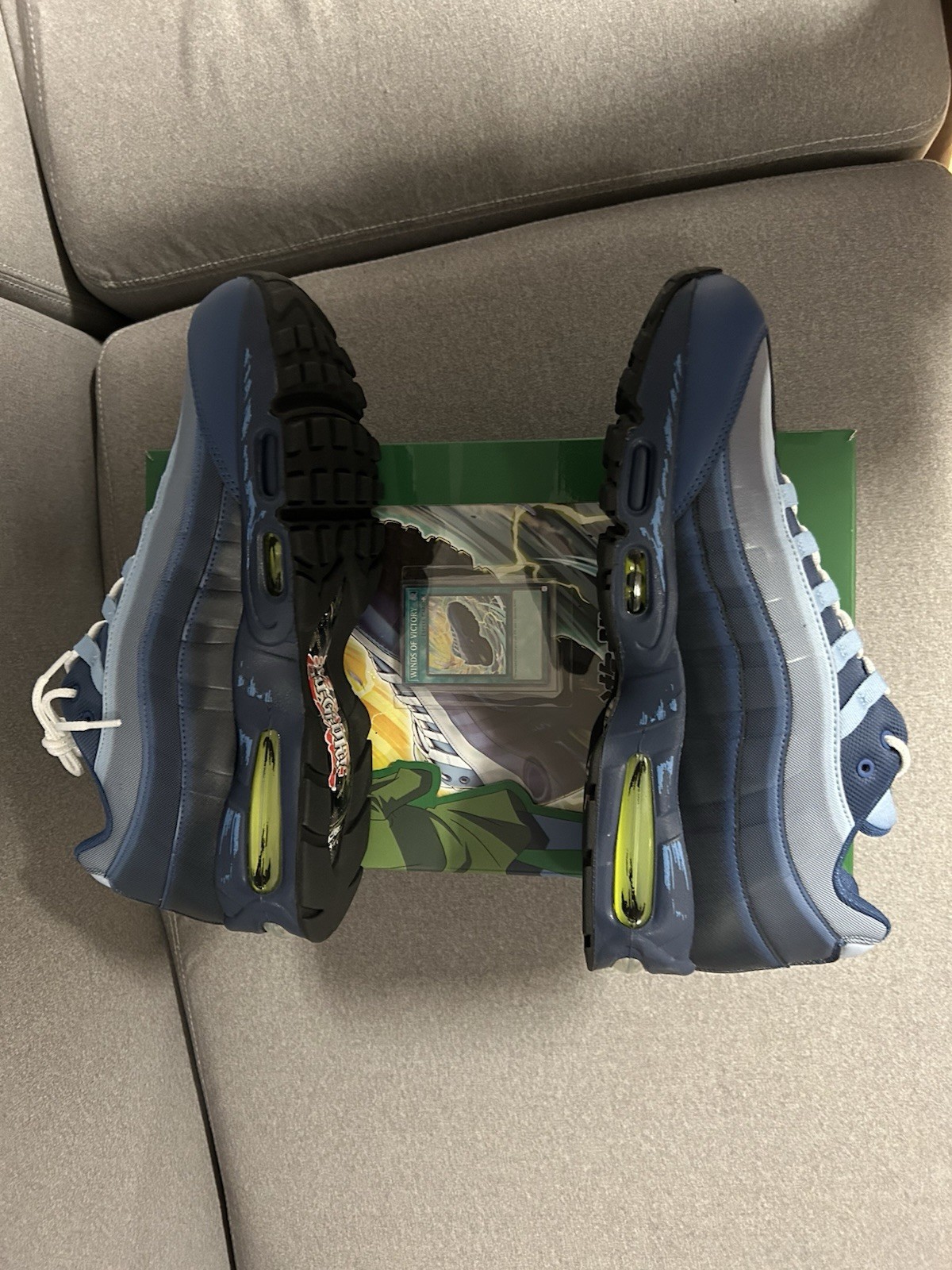Nike Yu-Gi-Oh! Air Max Muscle 95 QS Joey Blue/Gray Low Top II7404-400