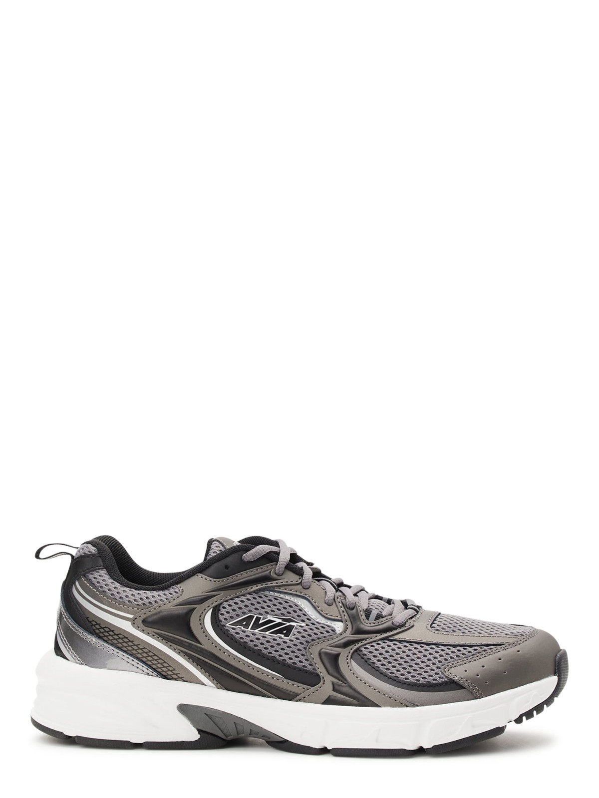 Avia Men’s 5000 Athletic Performance Running Sneakers, Medium Width, Gray, New