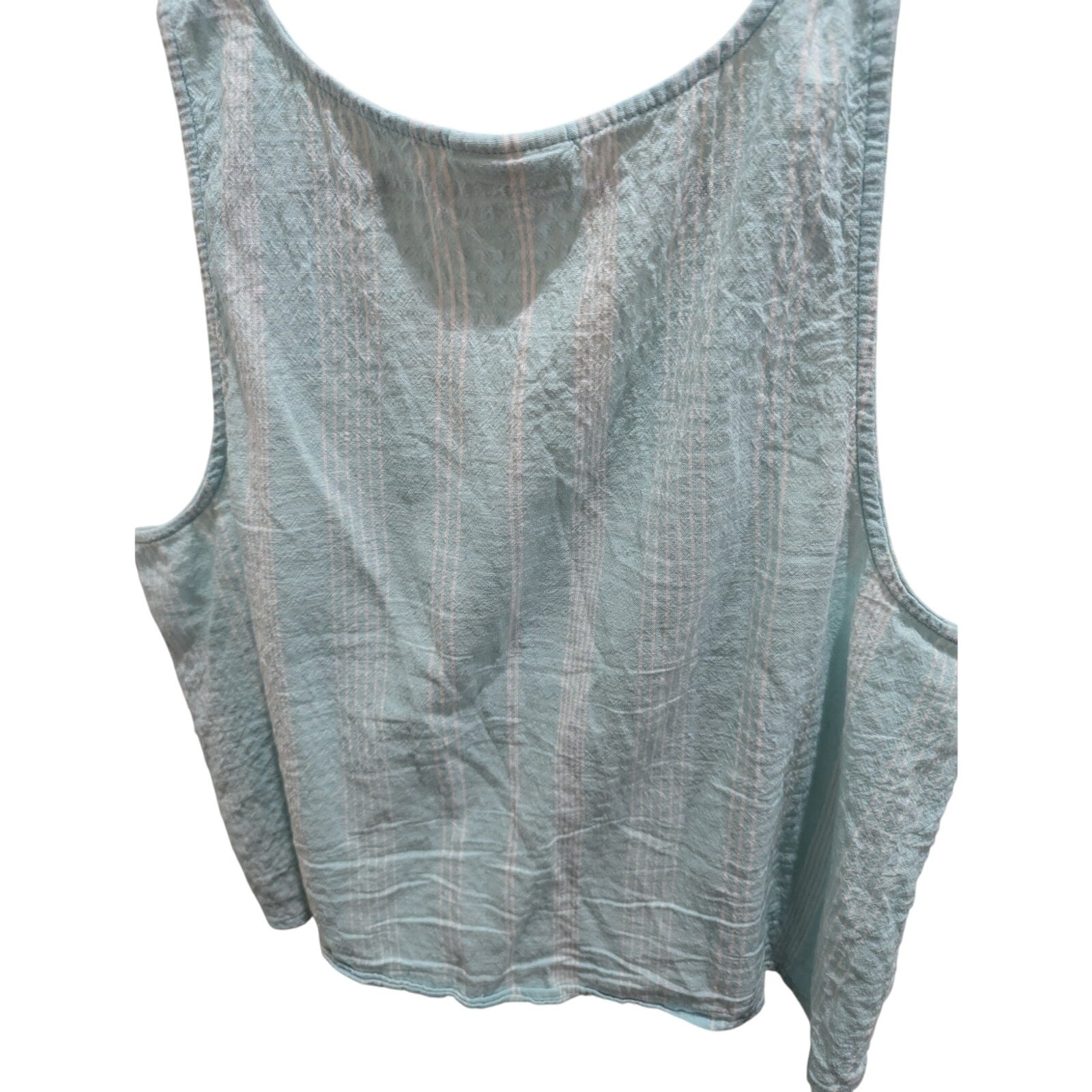 a.n.a. ANA a New Approach Women’s Size Large cropped tank top shirt blouse EUC