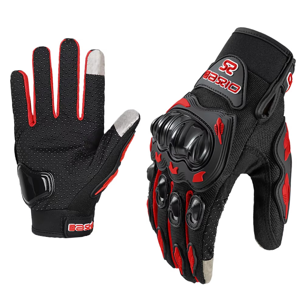 Summer Breathable Full Finger Motorcycle Gloves Non-Slip Wear-Resistant Motocros