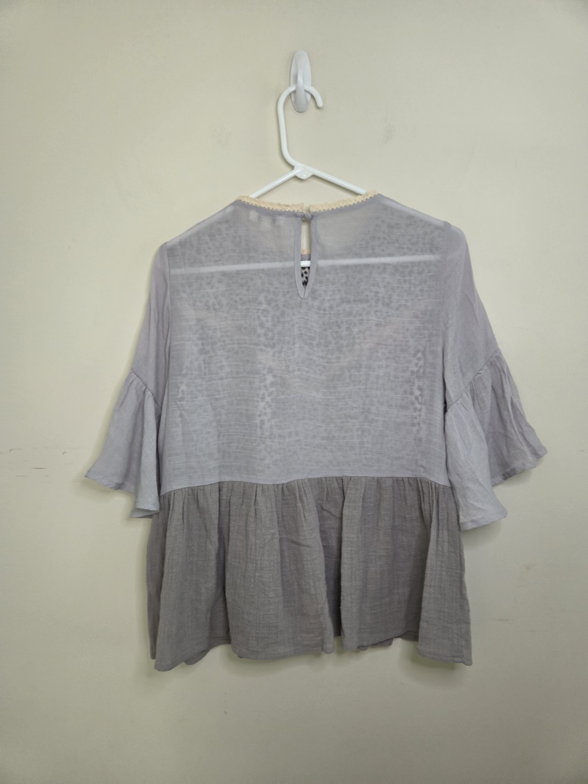Women’s Umgee Animal Print Boho Top Sz Small