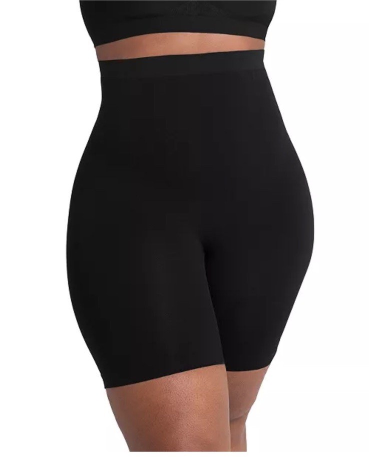Shapermint Essentials 55021 Black High Waisted Shaper Shorts Size XL/2XL NWT