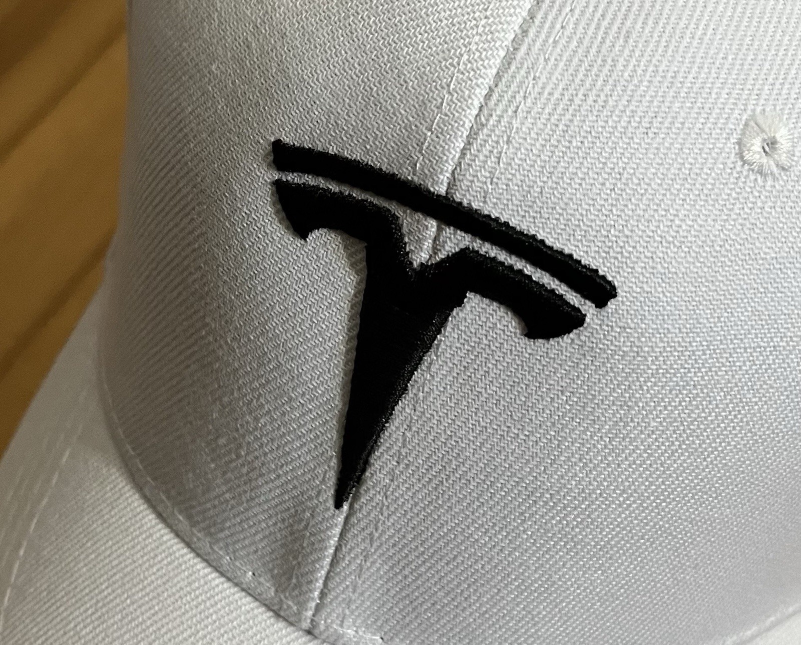 Auto-Car Tesla Symbol Baseball Cap. *** A hat worth more than its price.