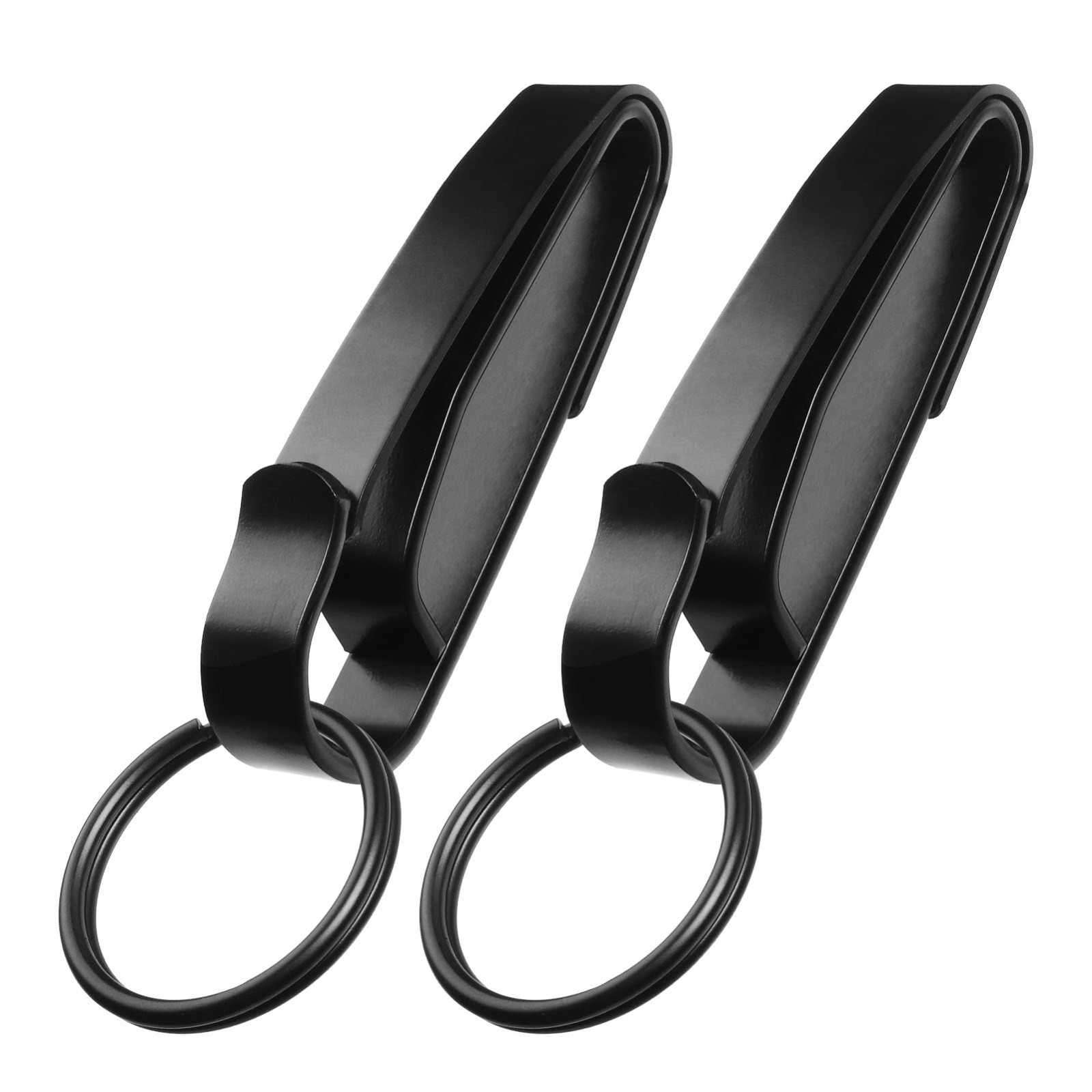 Tactical Key Ring Holder for Duty Belt – Quick Release Detachable Keyring – 2 Pa