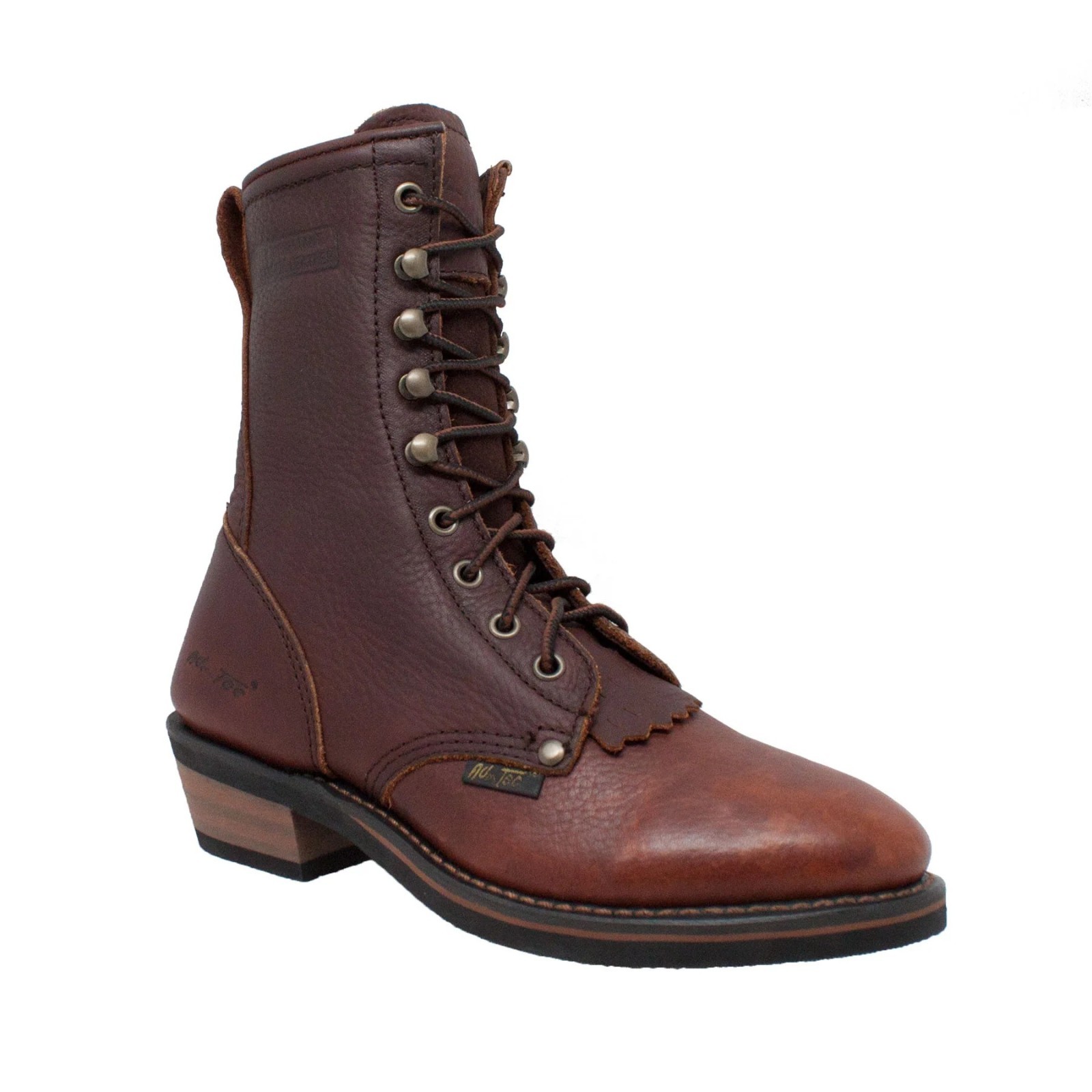 AdTec Packer Oil Tanned Leather Non Slip Work Boot Chestnut Brown Size 9 2173/M