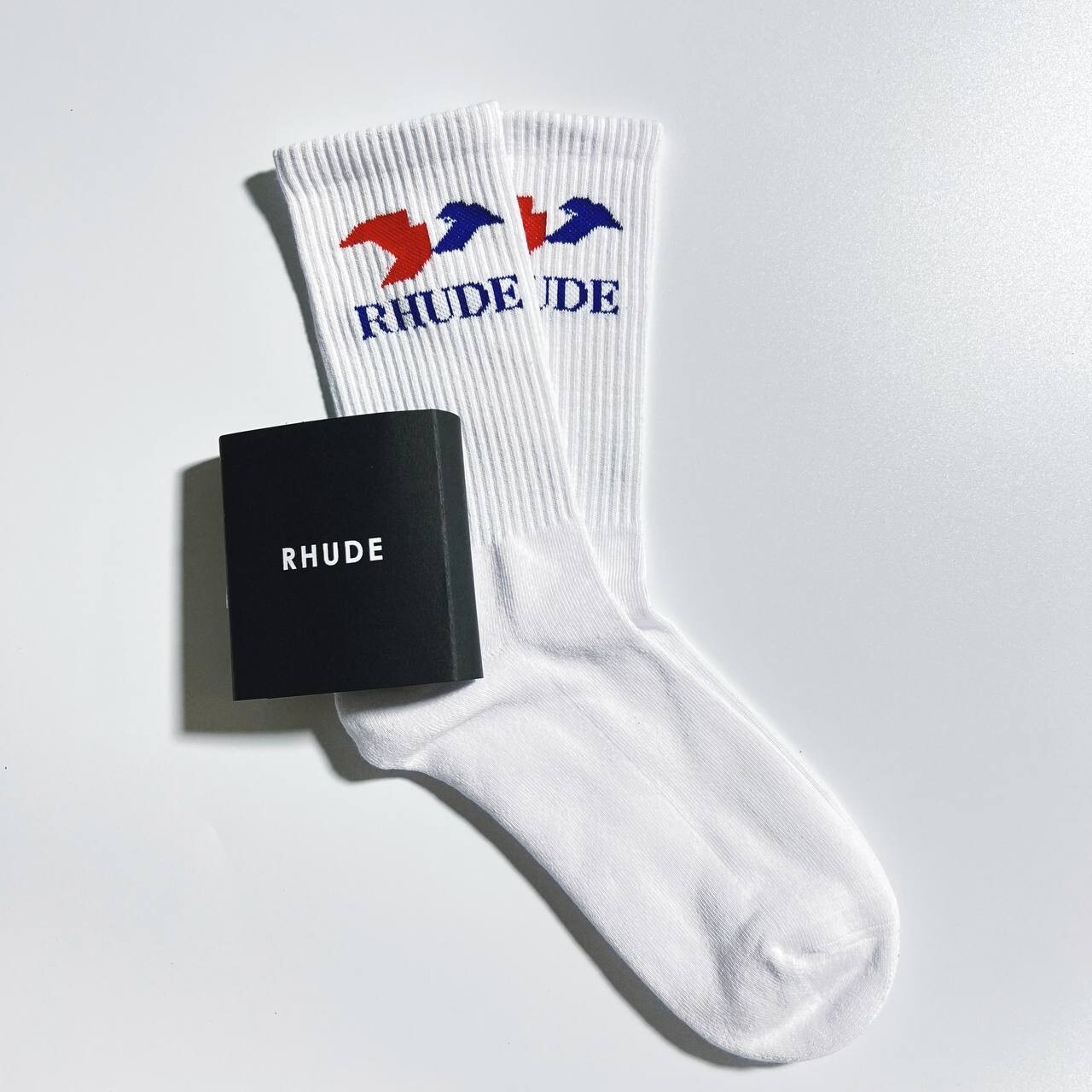 33Style High Quality Men Women RHUDE Leisure Middle Tube 100% Cotton Socks Gift