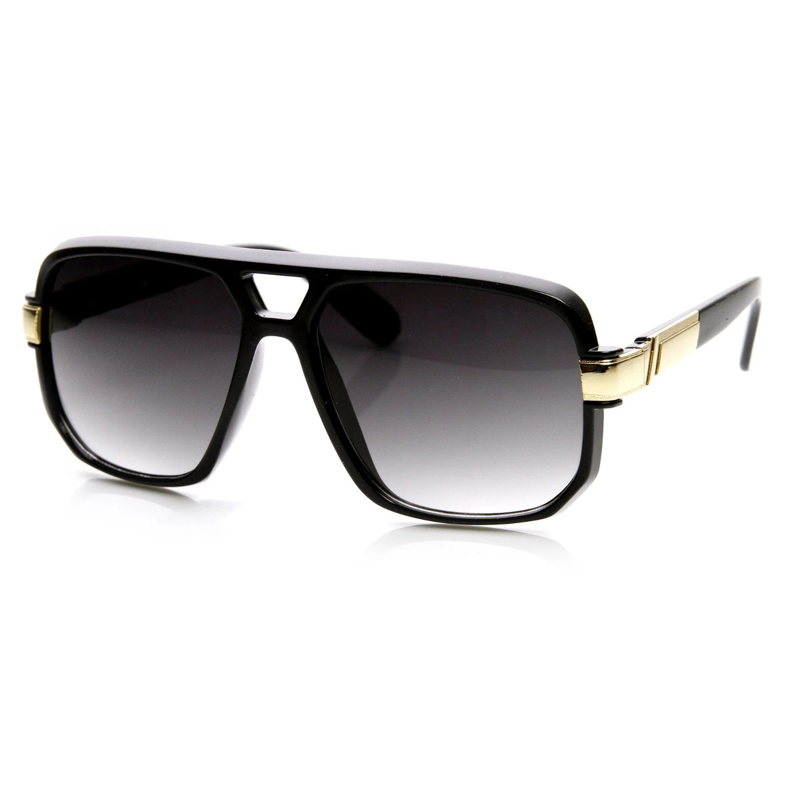 MAN SUNGLASSES GAZELLE SQUARE SPORT OVERSIZED RUN DMC HIP HOP RETRO DESIGNER NEW