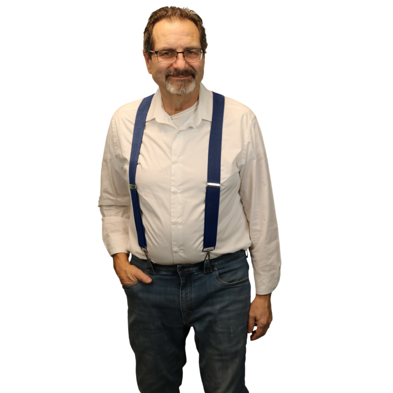 Men’s Suspenders – Various Colors, Y Belt Loop Trigger Snap, USA Made