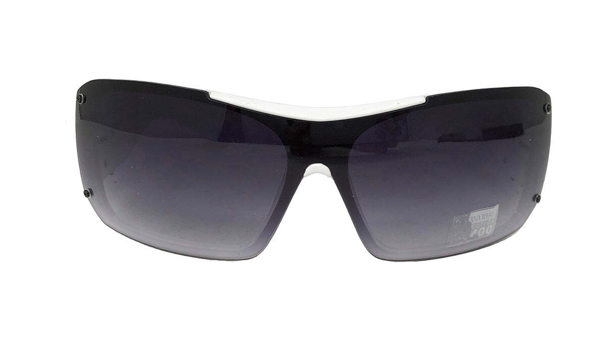 Montana West Crossed Pistol Rhinestone Sunglasses