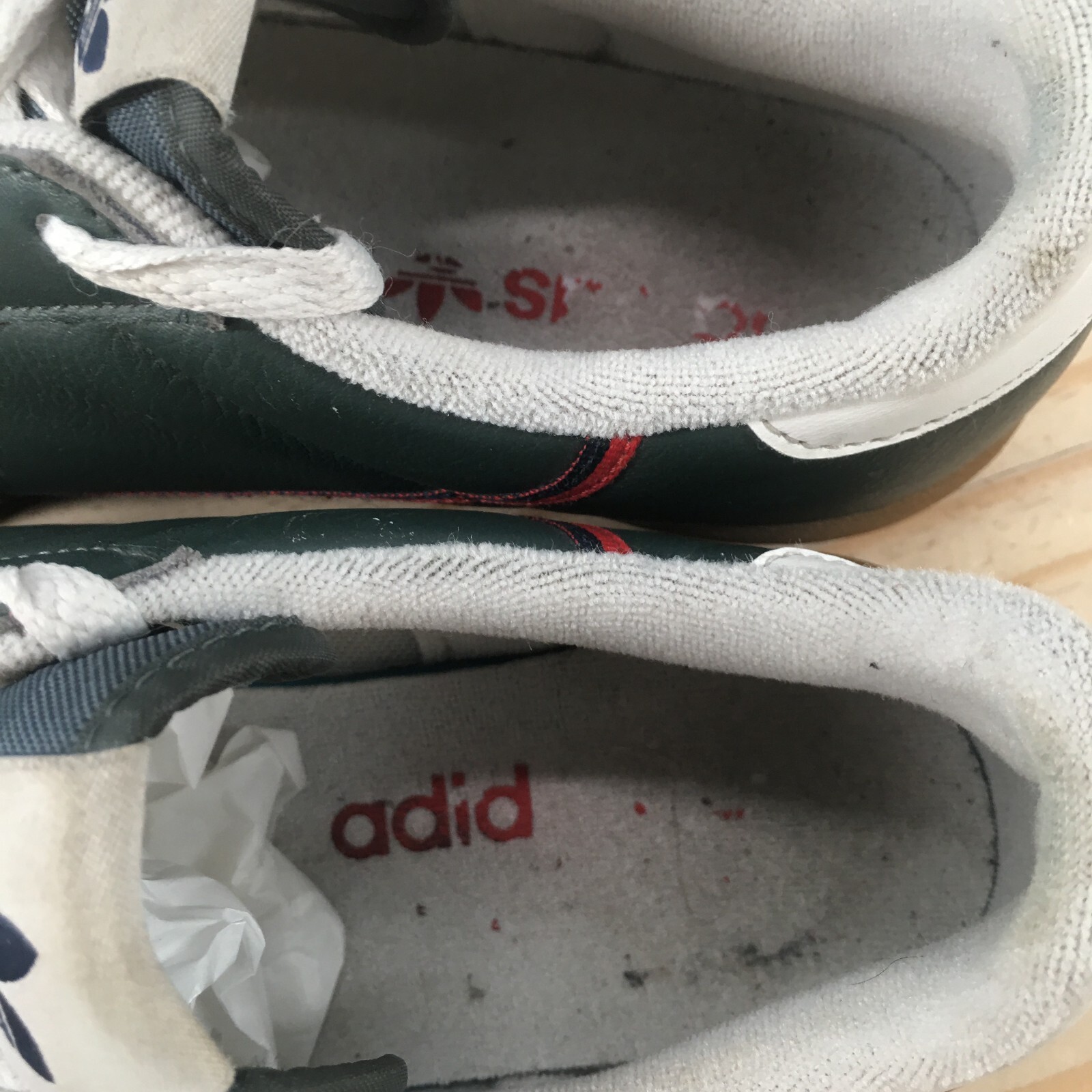 Adidas Shoes Mens 6.5 Originals Continental 80 Sneakers EE5351 Green Lace Up Low