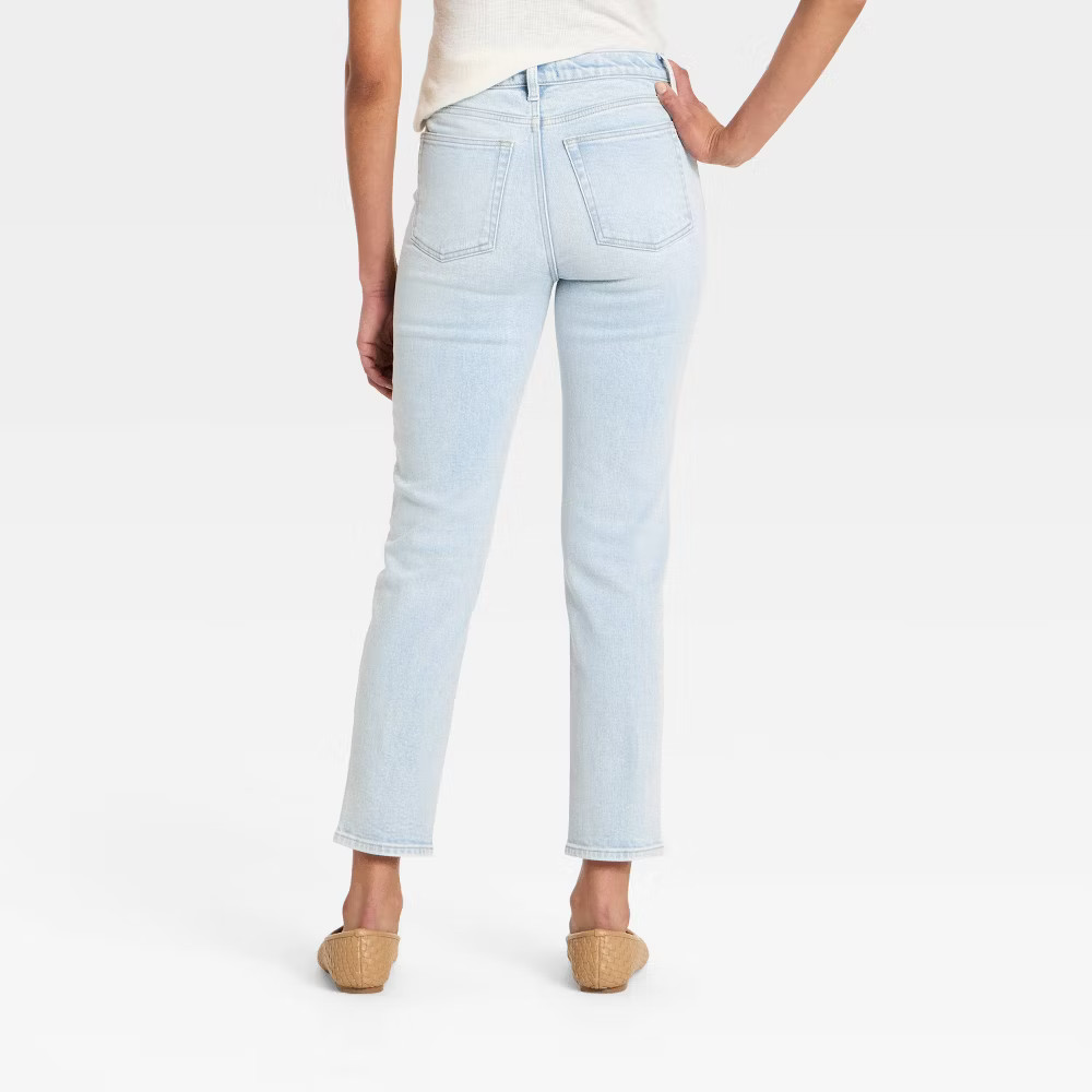 Women 80 Slim Mid-Rise Ankle Length Pant – Universal Thread Light Wash