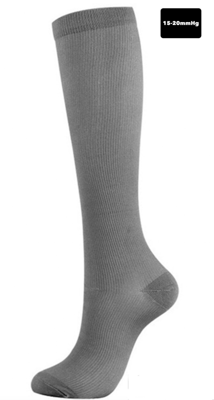 (4 Pairs) (S-4XL) Compression Socks Stockings Graduated Support Men’s Women’s