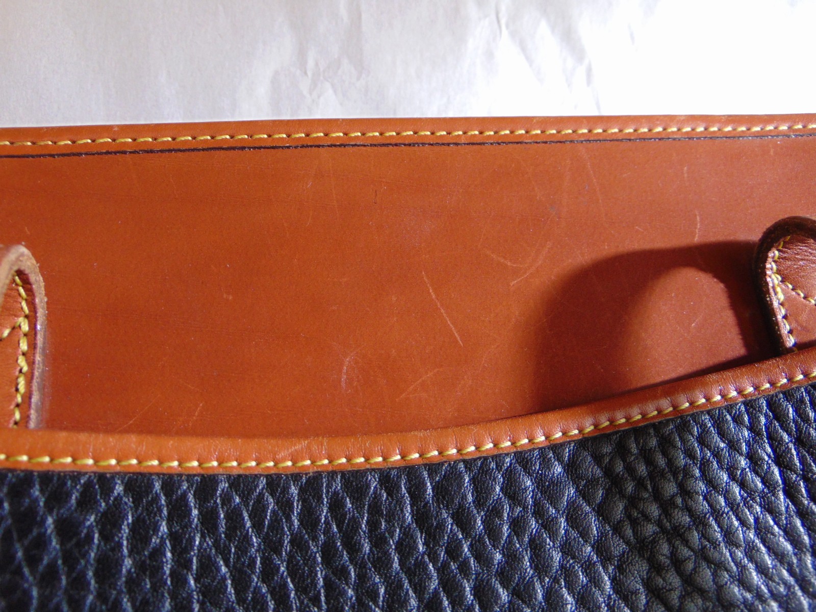 Dooney & Bourke Inc. All Weather Leather Purse 11 Inches Wide x 8.5 Inches Tall
