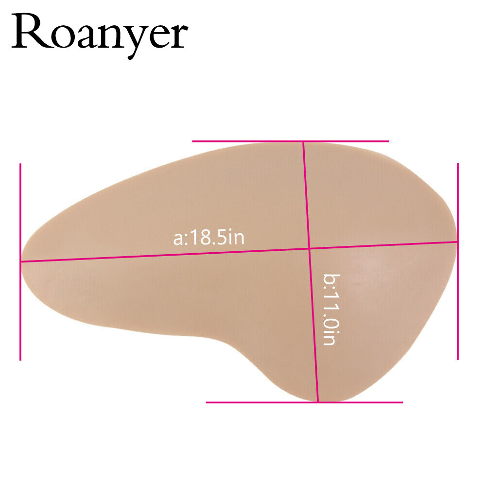 Roanyer Hip Pad Removable Butt Lifter Bodyshaper Fake Buttocks for Crossdresser
