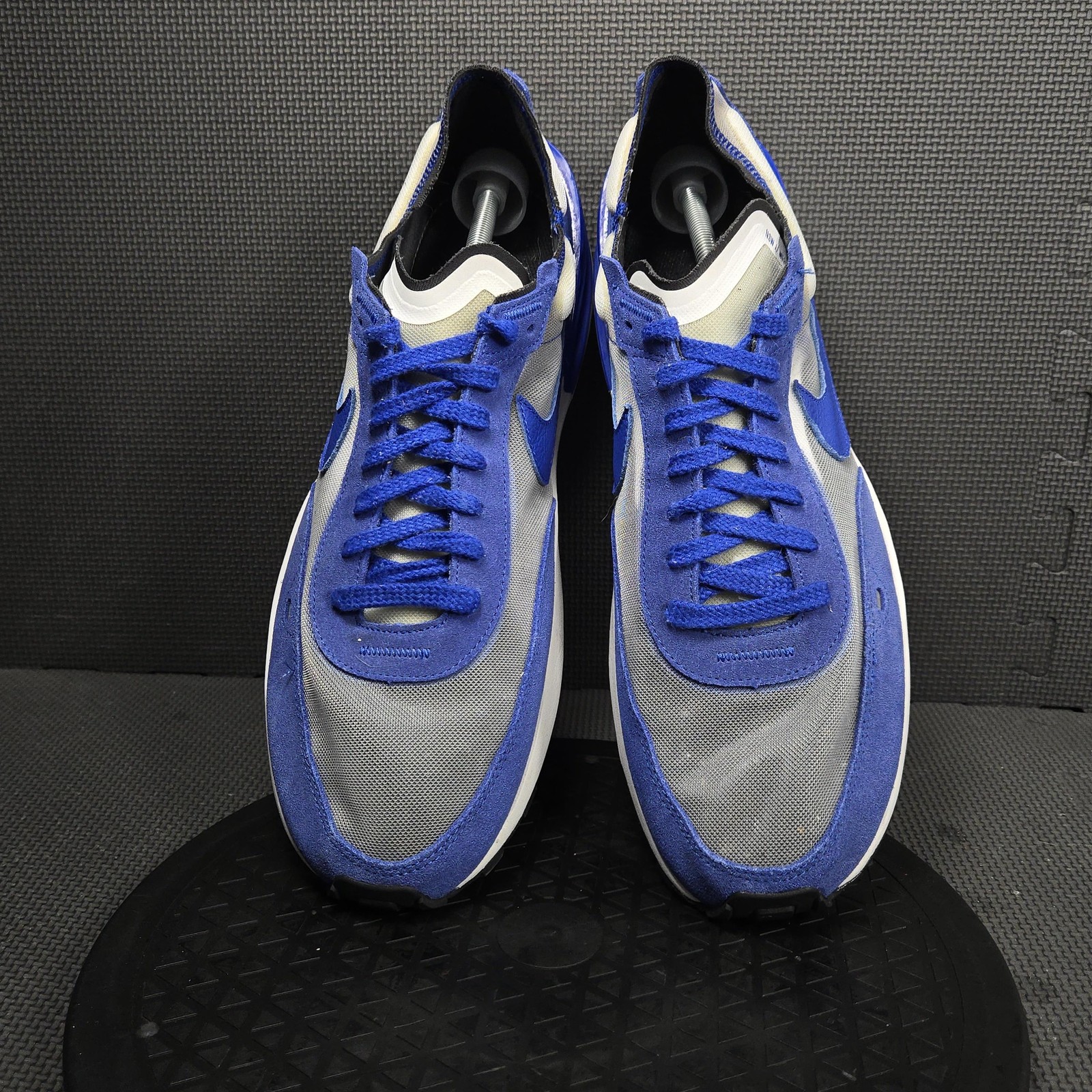 Nike Waffle Shoes Mens Sz 14 Blue Running Low Sneakers Athletic Mesh DJ0966-091