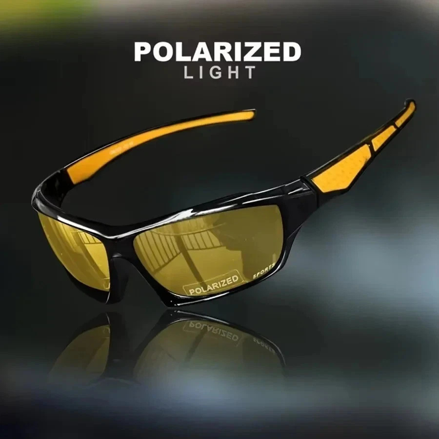 New 2025 Polarized Vertex Men AntiGlare Fishing Cycling Driving Sport Sunglasses