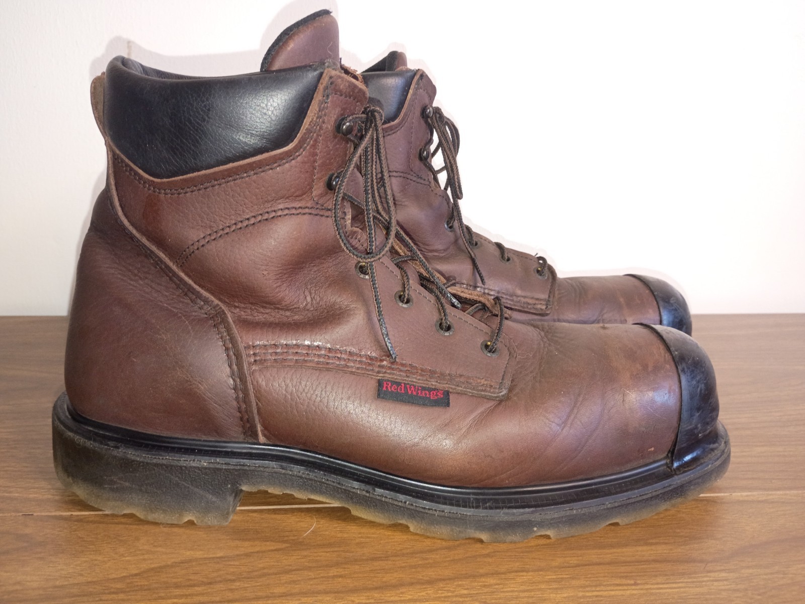RED WING Sz. 14US/48EU 2240 SuperSole Safety Rated Work Boot w Tuff Toe App