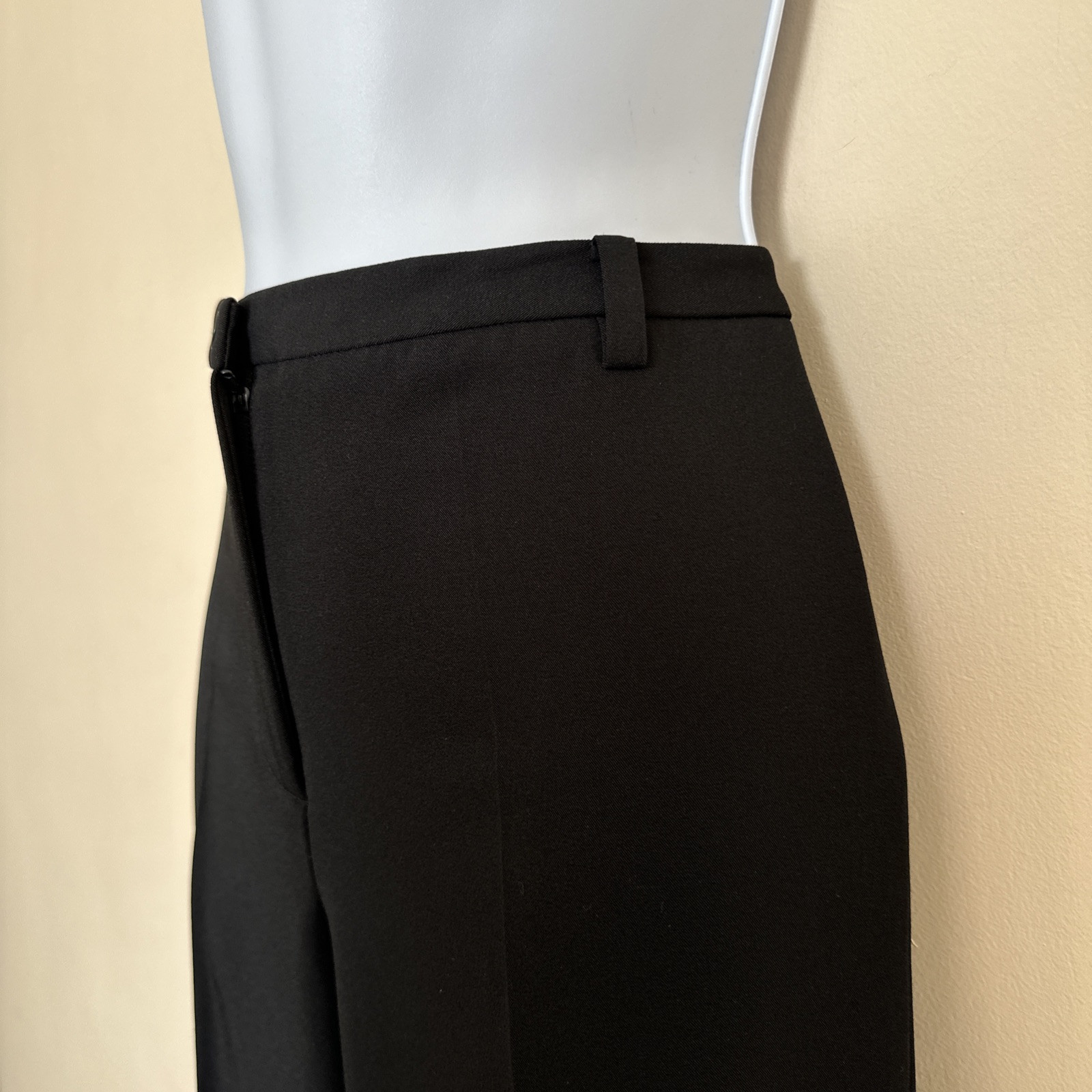 G200 Ladies Smart Black Trousers Women UK 12 W30” L29.5”