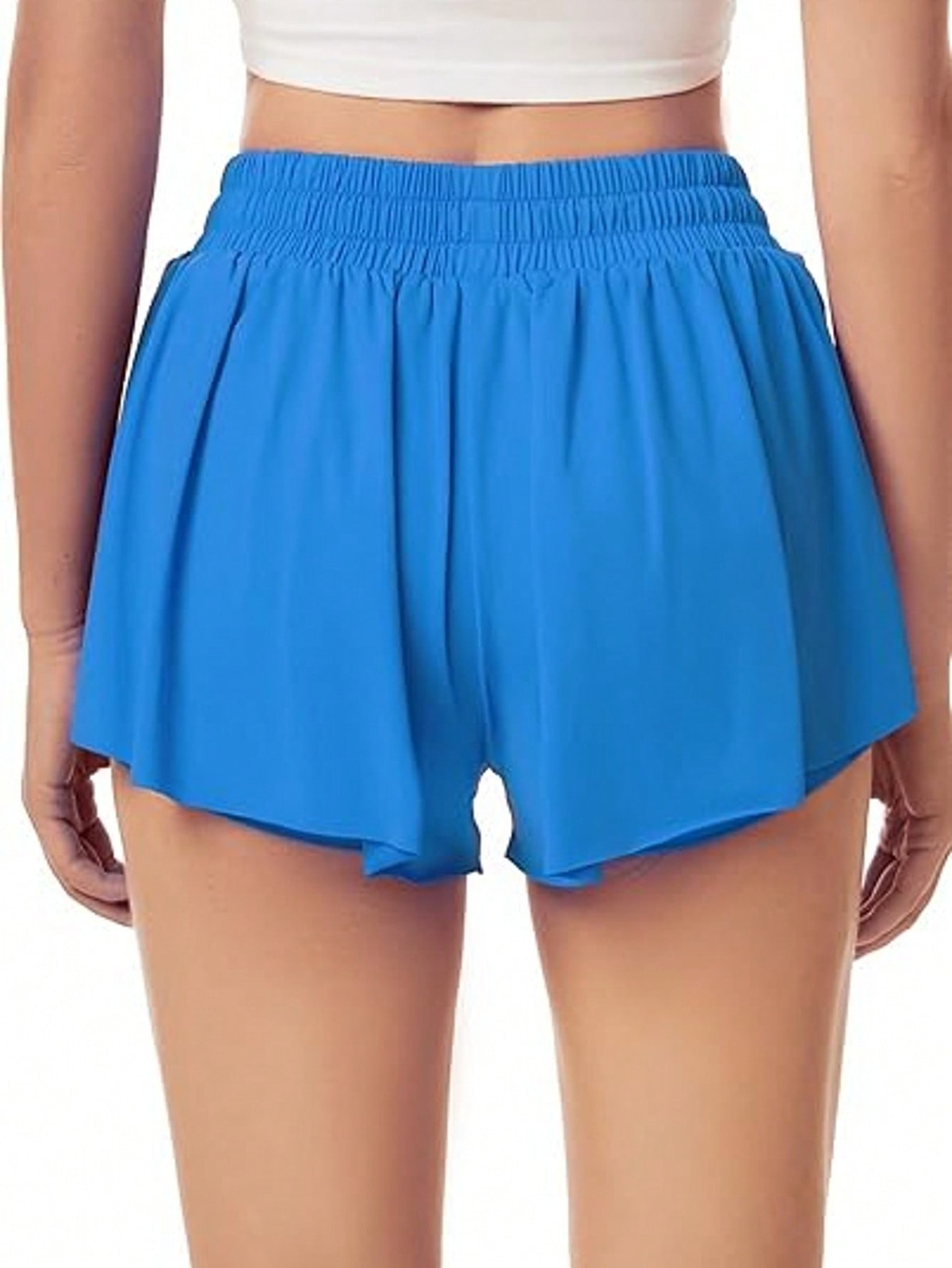 “SALE” Flowy Butterfly High Waisted Athletic Shorts For Women Yoga Gym Tennis