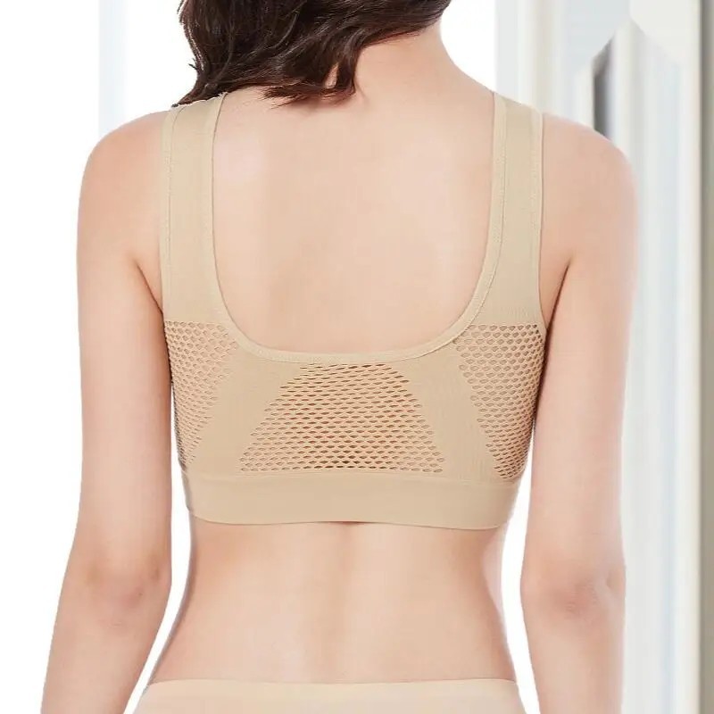 Women Seamless Yoga Sports Bra Stretch Bralette Padded Crop Tops Vest Fitness