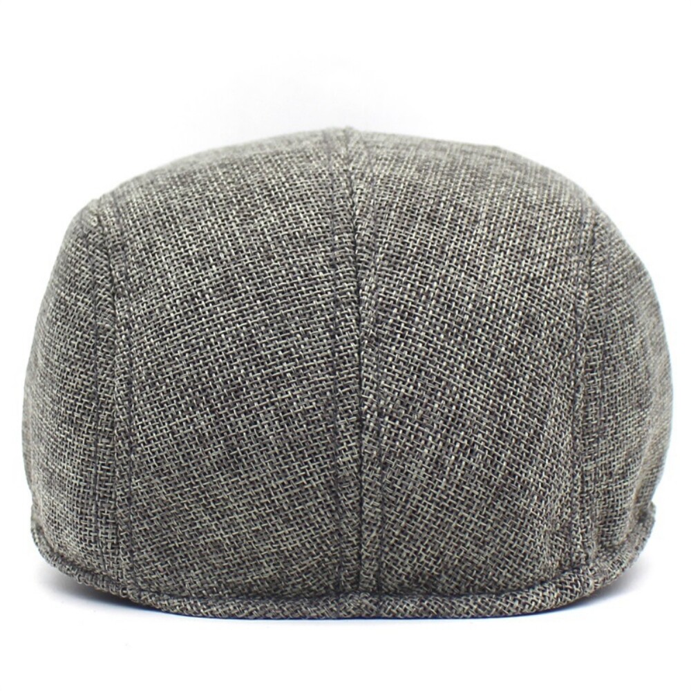 Woven Flat Gatsby Cap Mens Summer Sun Flat Cabbie Newsboy Ivy Hat Golf Driving