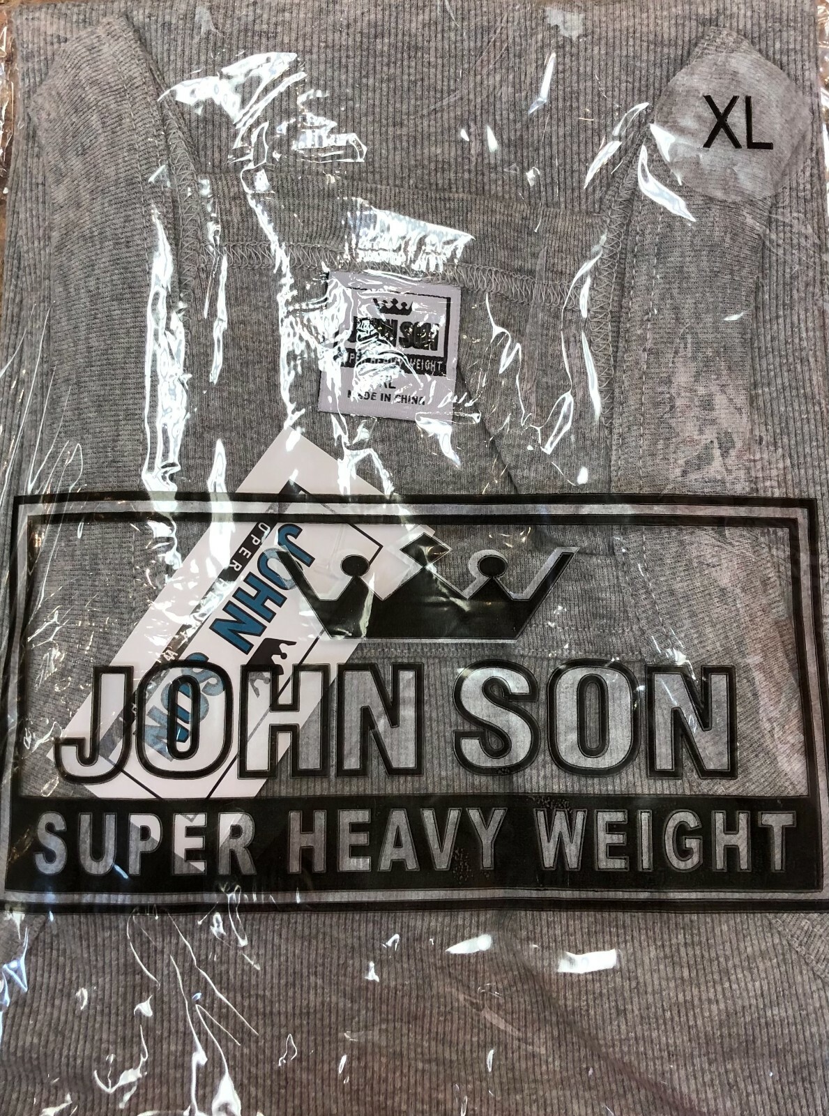 Men’s G-unit Tank Top [JOHN SON] Muscle Square Cut Super Heavy Weight [ Single ]