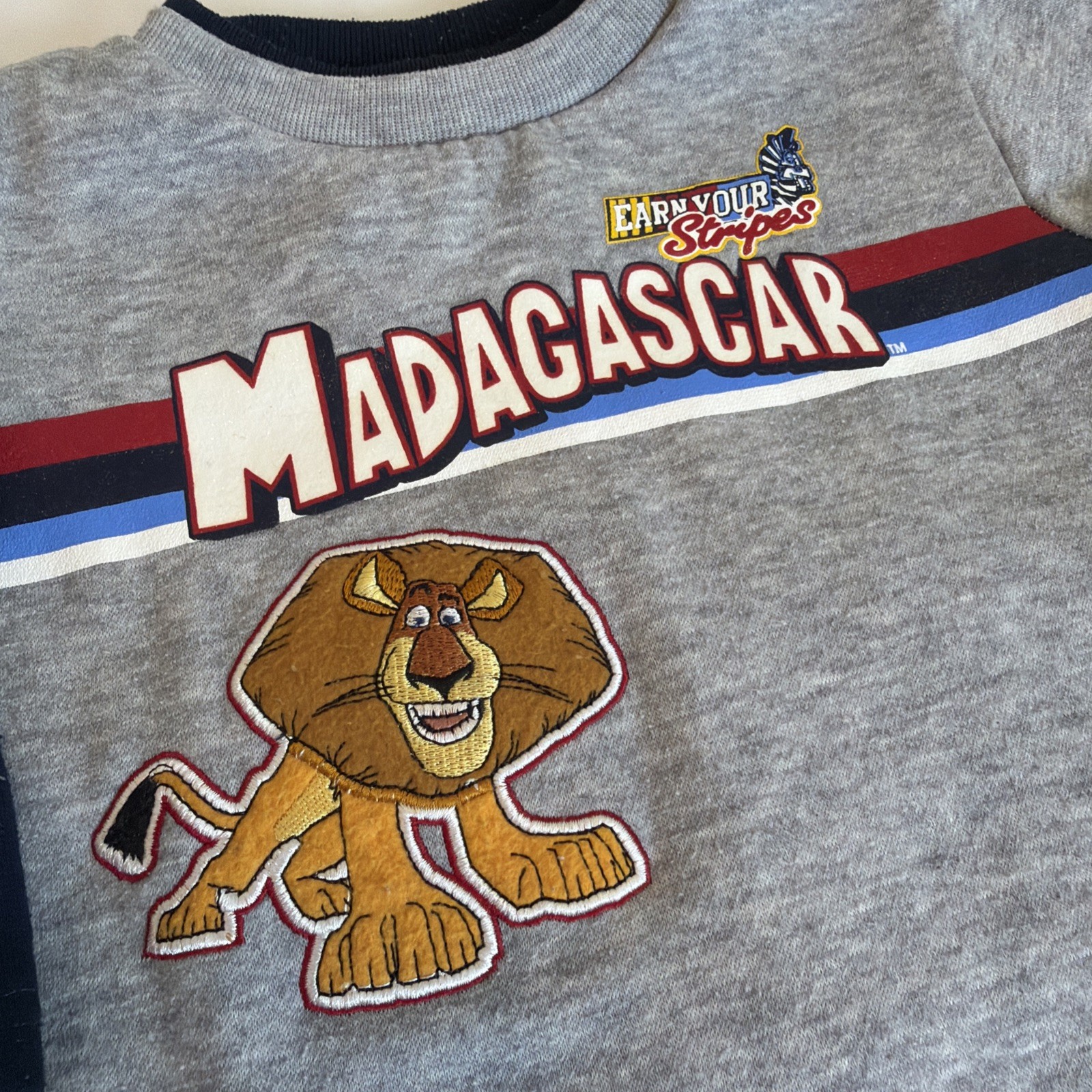 Vintage Madagascar Toddler Shirt Size 18 Months 2005 Dreamworks Rare
