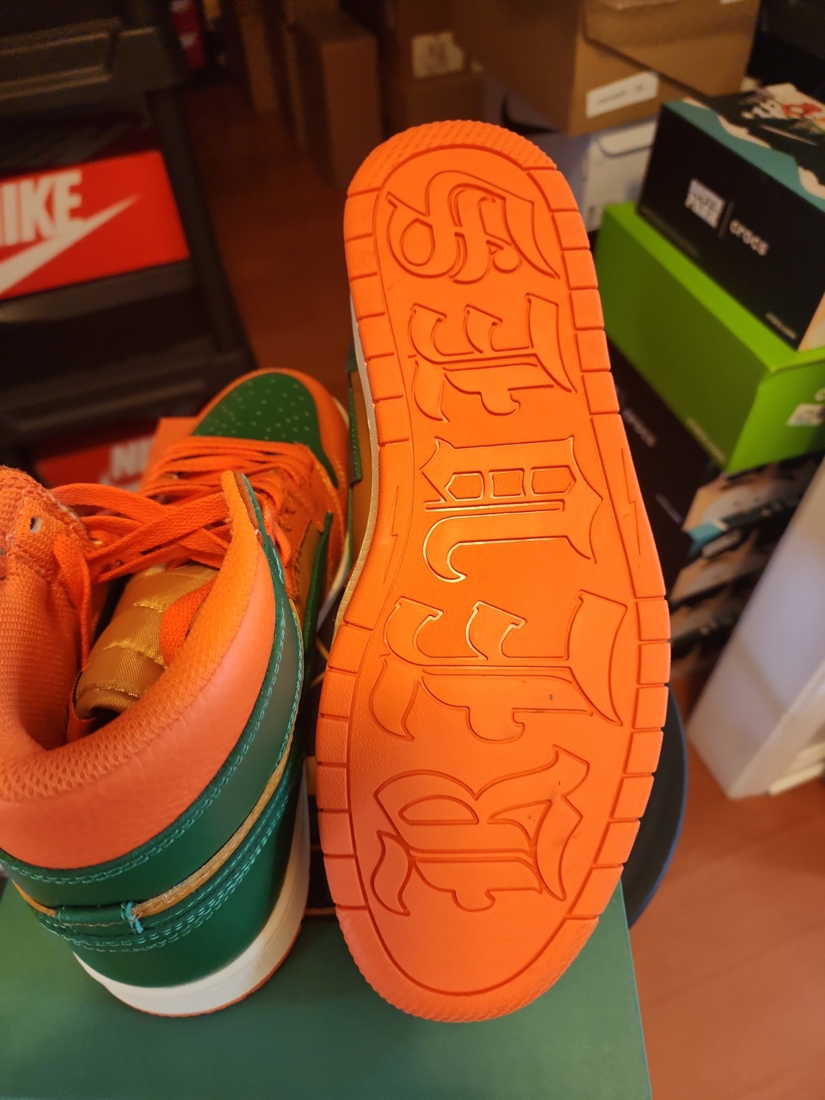 Size 11-Reves Paris X 85 Air Kiy ‘House Of Pain Edition’