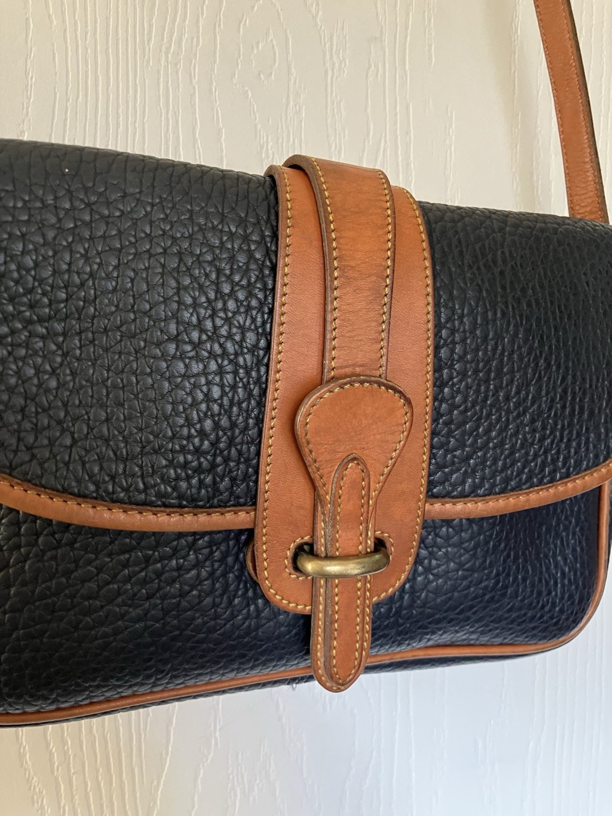 Dooney and Bourke all weather leather, made in the USA. Vintage.