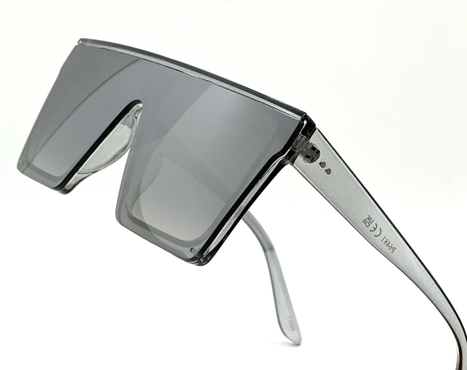 Women Men Sunglasses XL Oversized Luxury Hindsight Flat Top Square Designer New