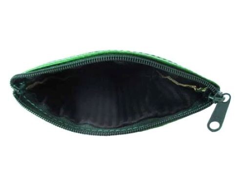 Royal Tara Sheep Fan Leather Purse 11 cm