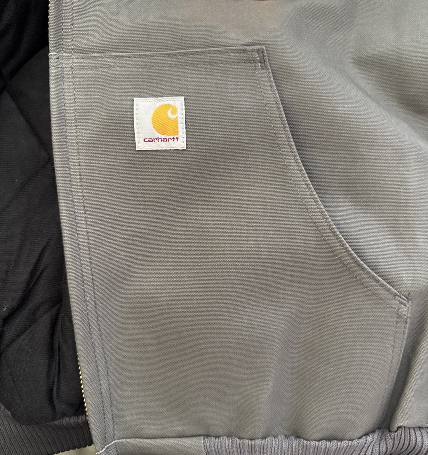 Carhartt Jacket 5XL Firm Duck Flannel-Lined Warmest Rated Loose Fit j140 msrp129