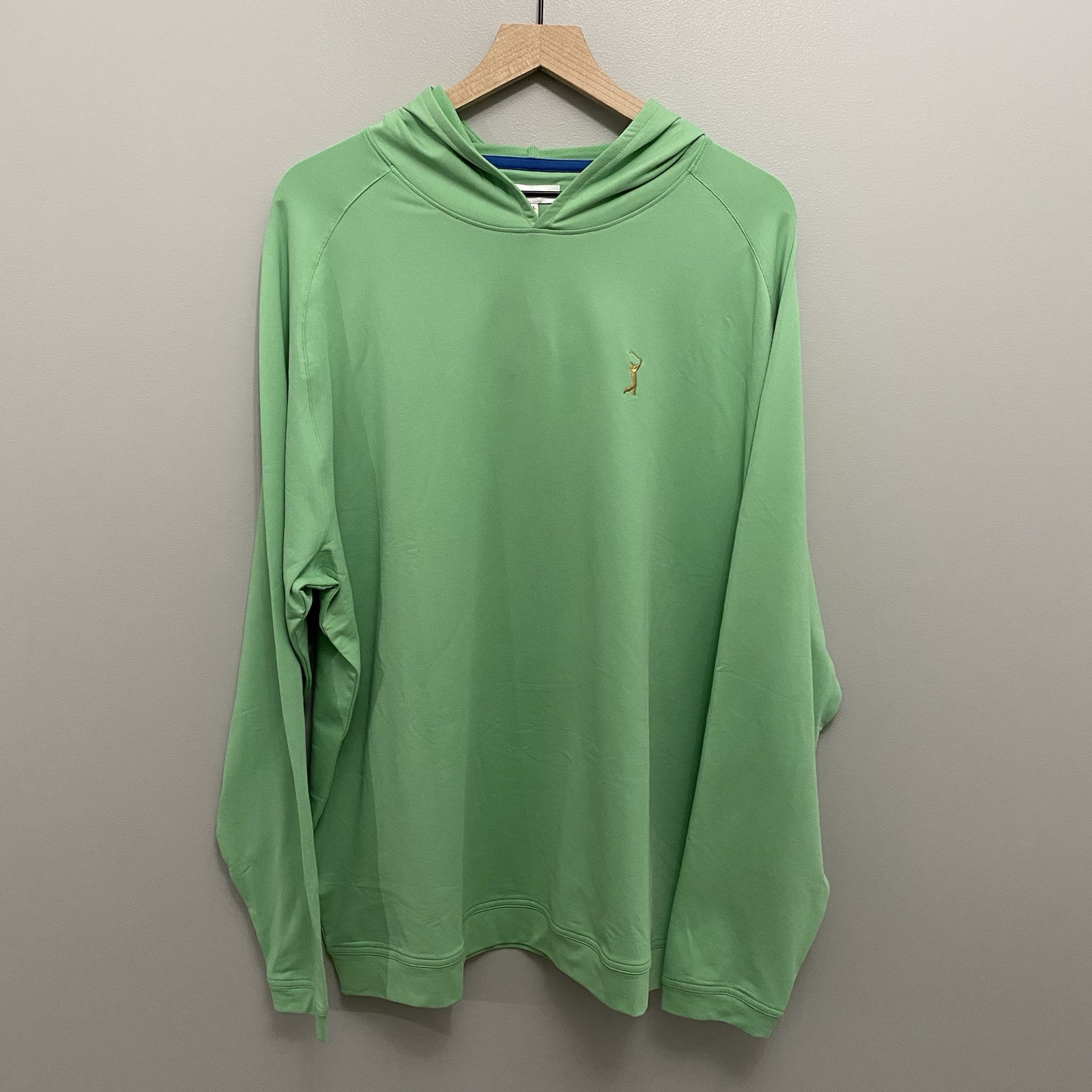 Peter Millar The Players Goldman Pine Green Raglan Mens 2XL PGA Tour Hoodie NWT