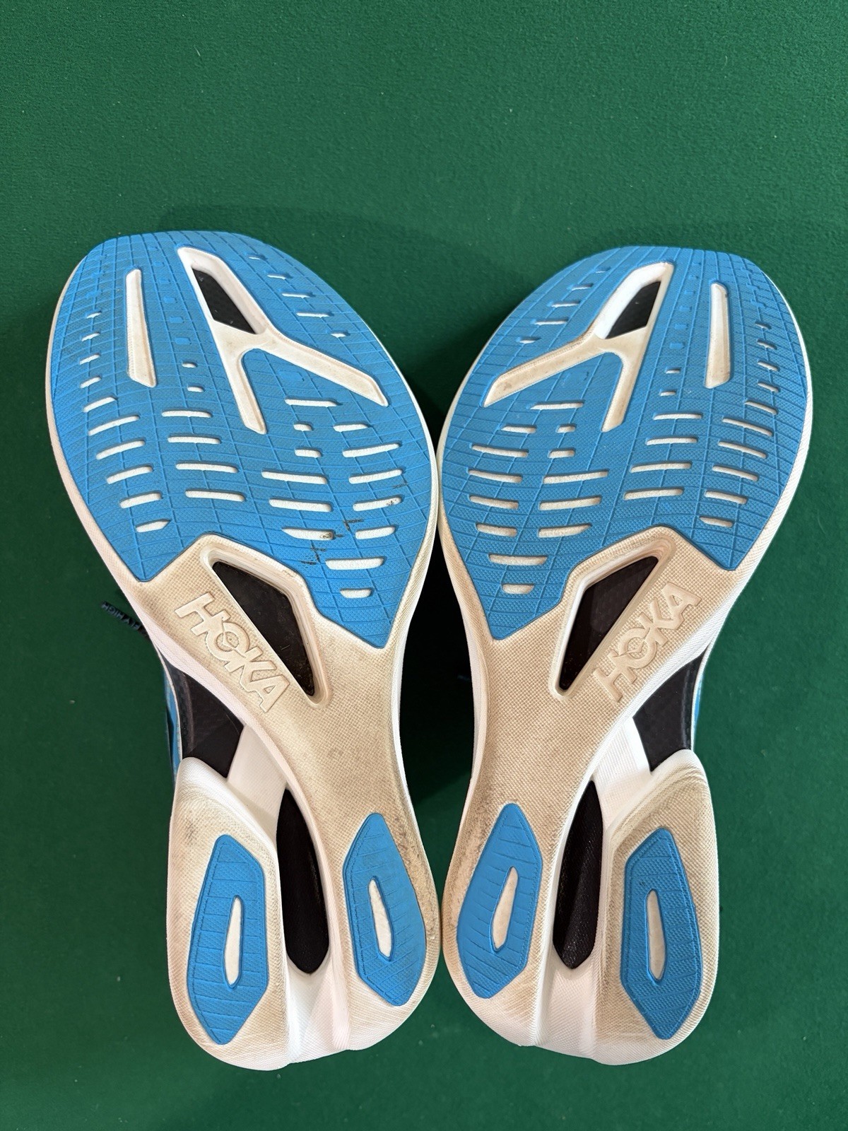 Hoka One One Cielo X1 2.0 Unisex M9 W10 Blue Running Shoes Sneakers 1162053 SKYW