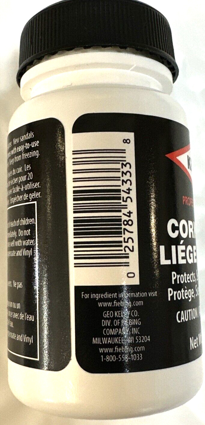 Kelly’s/Fiebing’s Cork Renew Birkenstock Repair Seal Waterproof Protector 2 oz