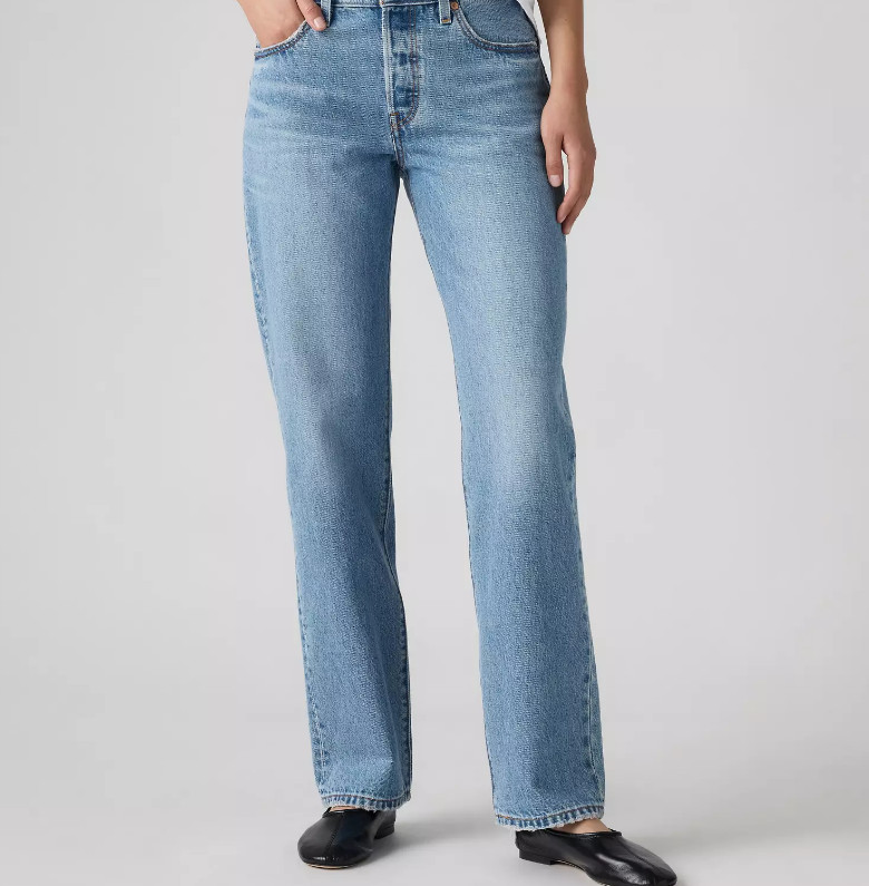 LEVI’S 501® ’90s Women’s Jeans, In Love With You – Medium Wash