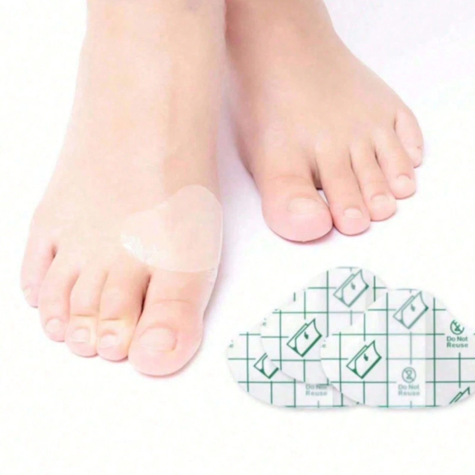 Transparent Gel Heel Pads Anti Friction Blister Protector Shoe Cushions Protect