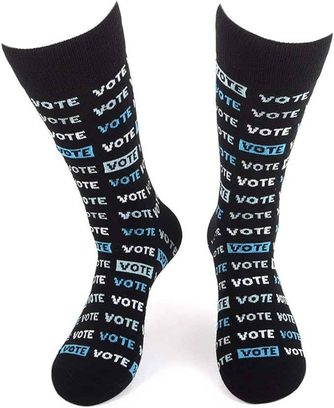 Men’s Novelty Vote Socks