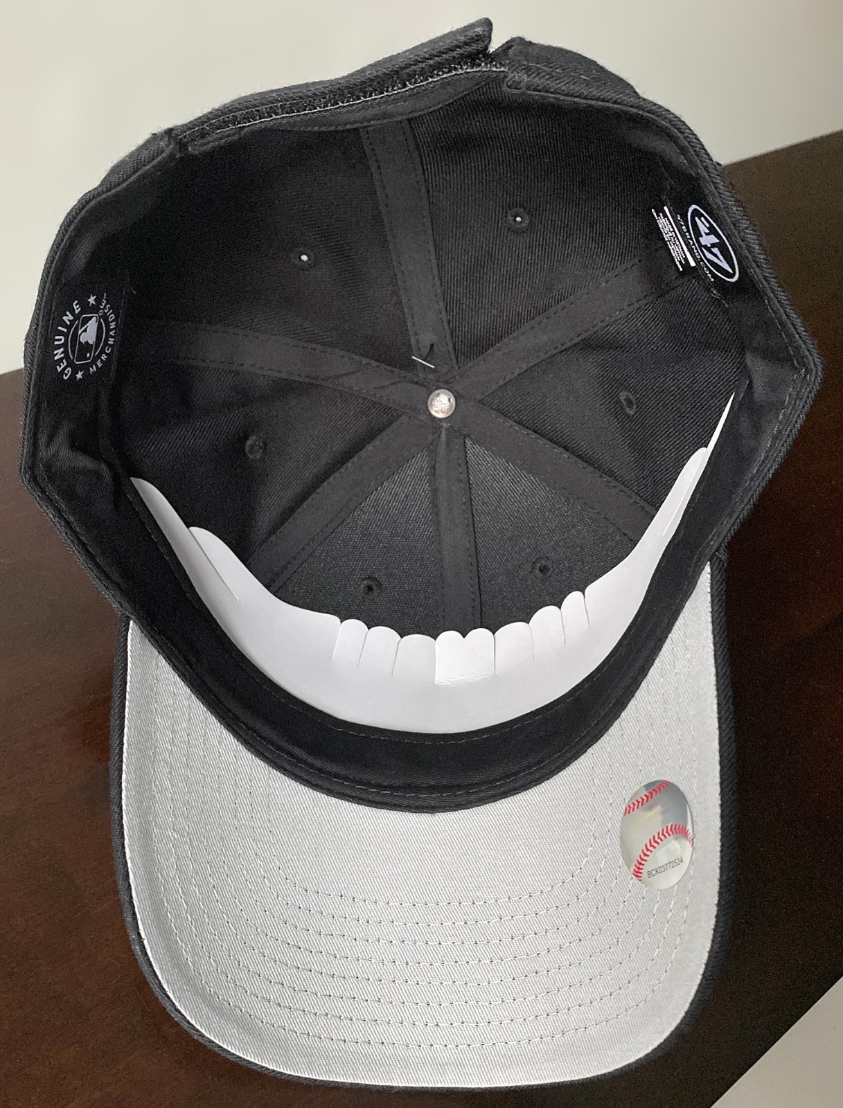 NEW 47 Brand Official New York Yankees Black/Black Baseball Hat