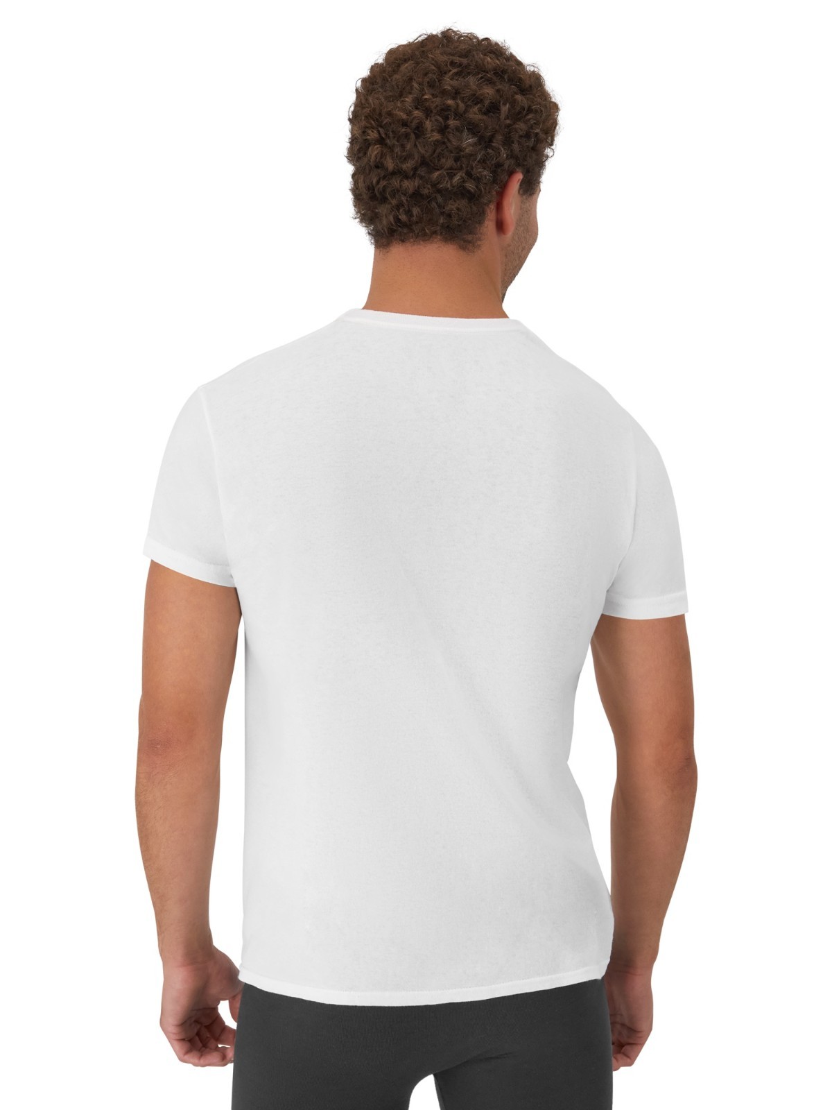 White T-Shirt Undershirts, 10-Pack, Best Cotton Undershirts, Stay-Tucked T-Shirt